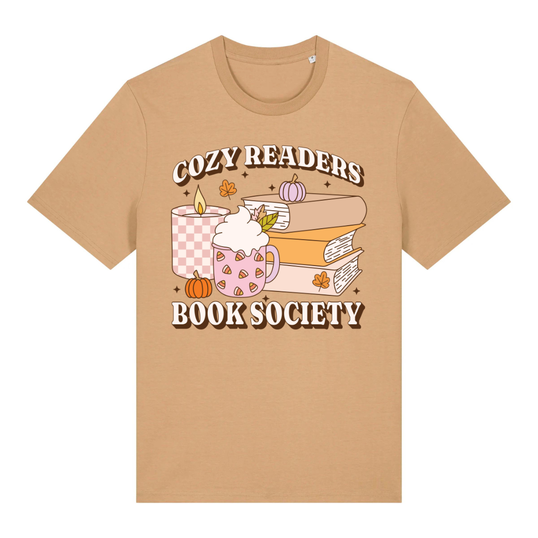 T-Shirt Cozy Reader Book Society
