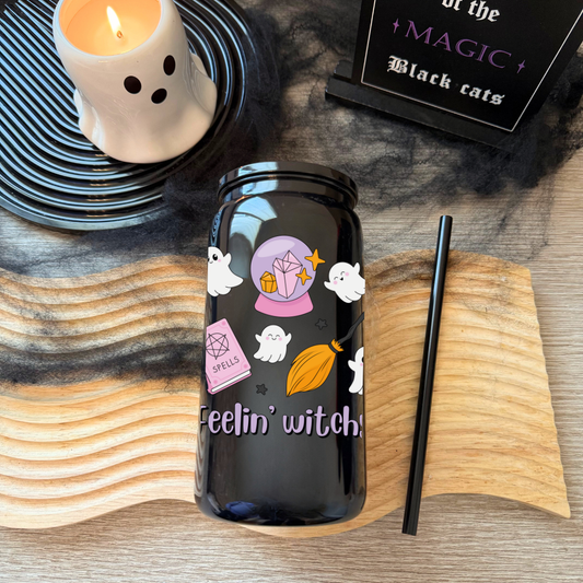 Glass Cup 500 ml - Feelin Witchy