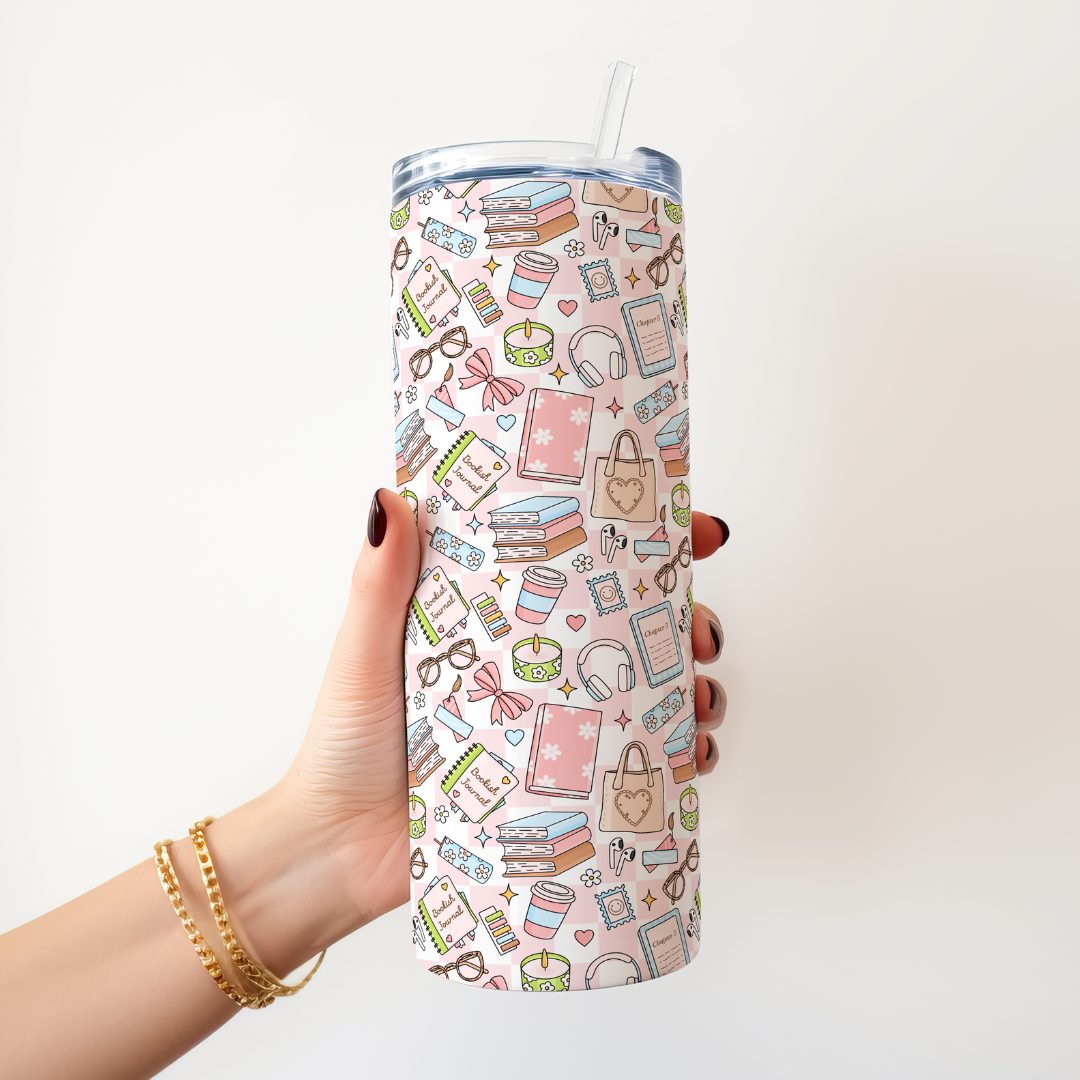 Tumbler 600 ml - Book & Coquette Lovers