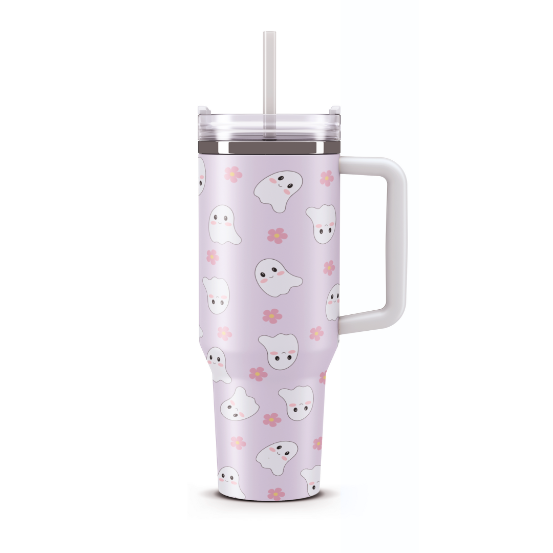 Travel Mug 1200 ml - Cute Ghost
