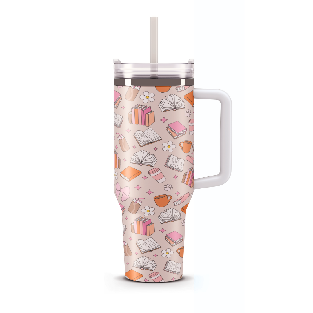 Travel Mug 1200 ml - Bookish Addicted