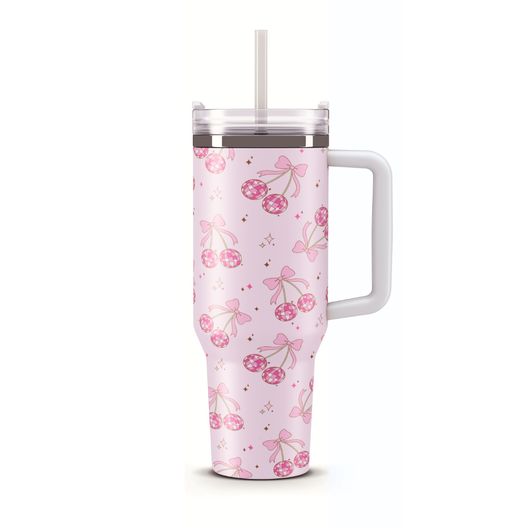 Travel Mug 1200 ml - Disco Cherry