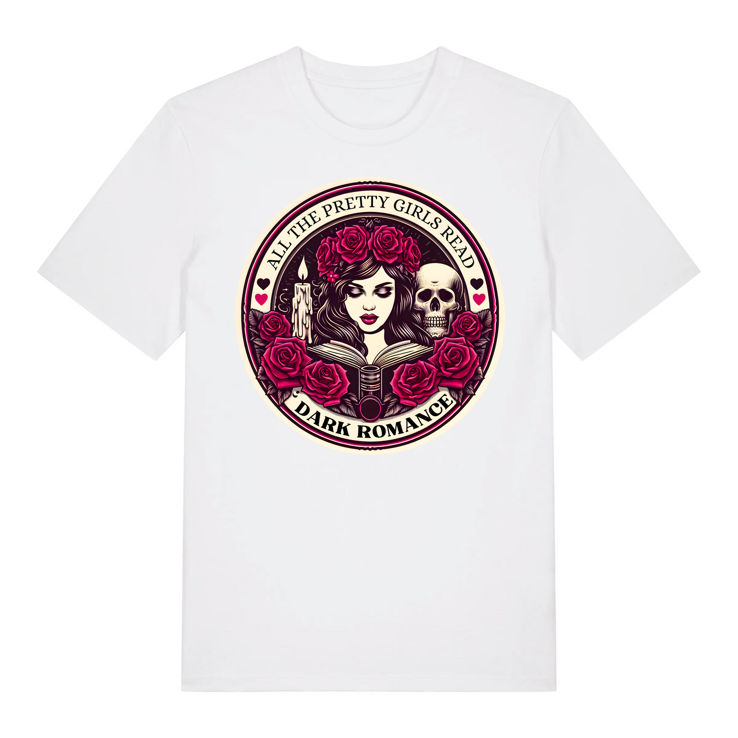 Girls Read Dark Romance T-Shirt
