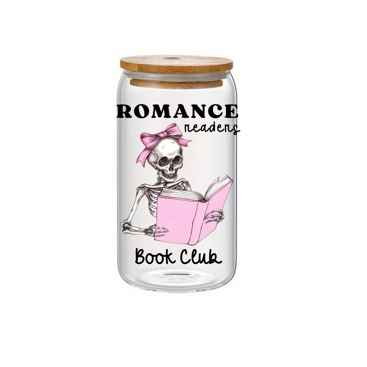 Glass Cup 500 ml - Romance Book Club