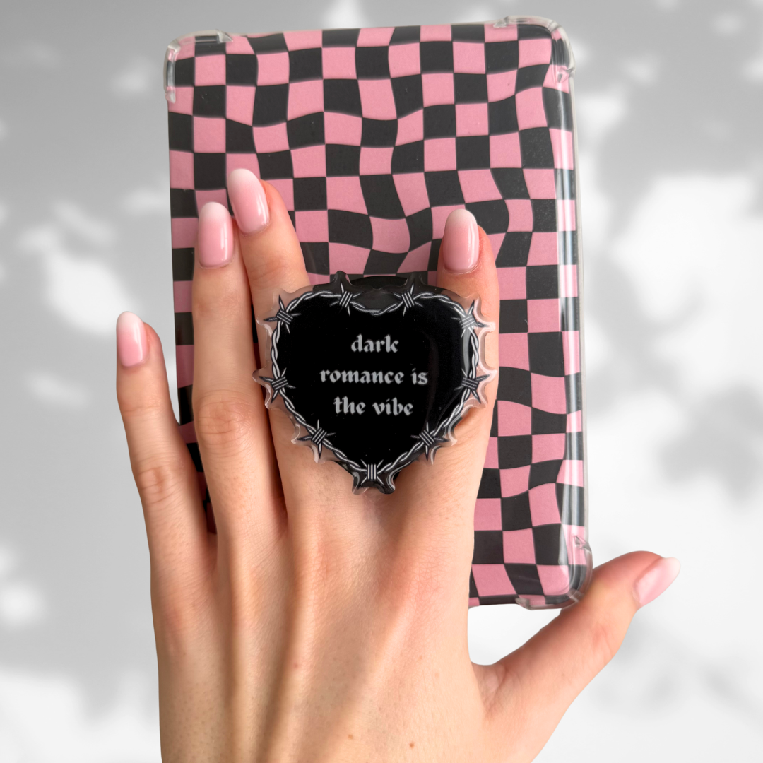 Pop Grip - Black Thorny Heart