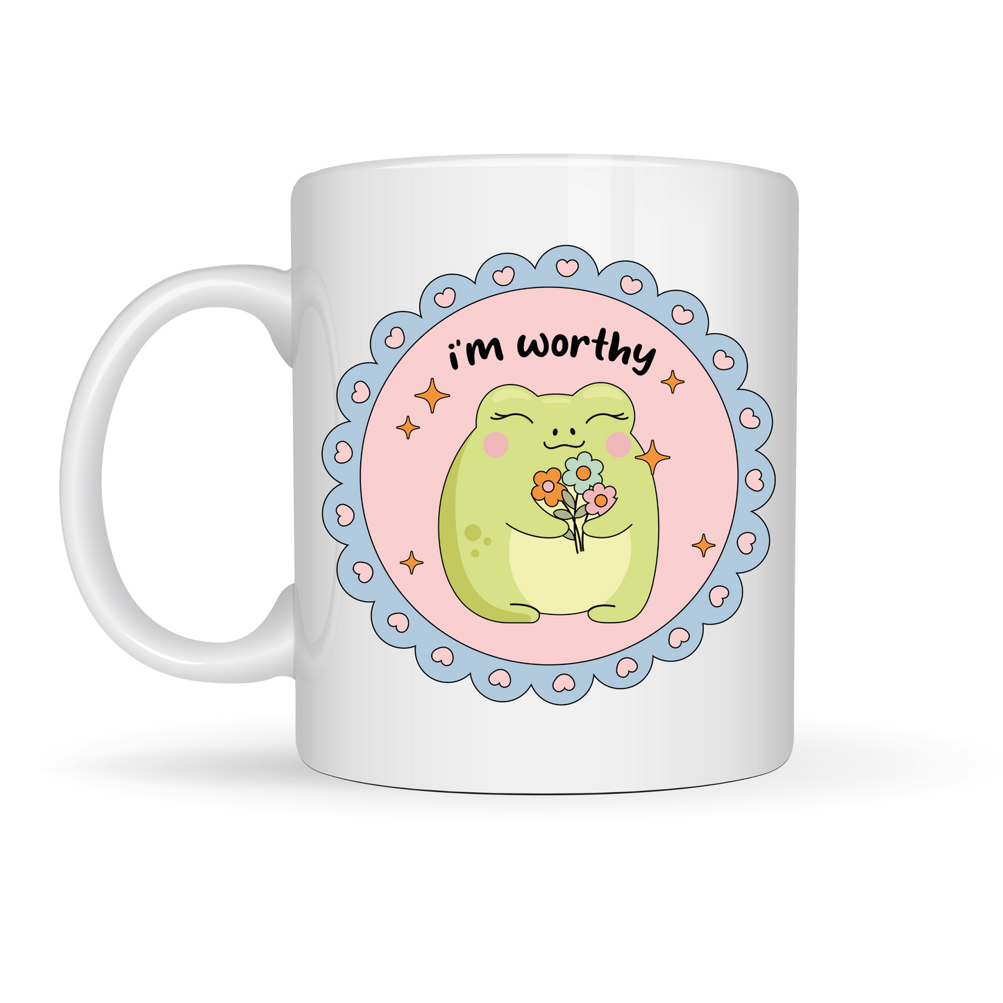 Ceramic mug 300 ml - I'm Worthy