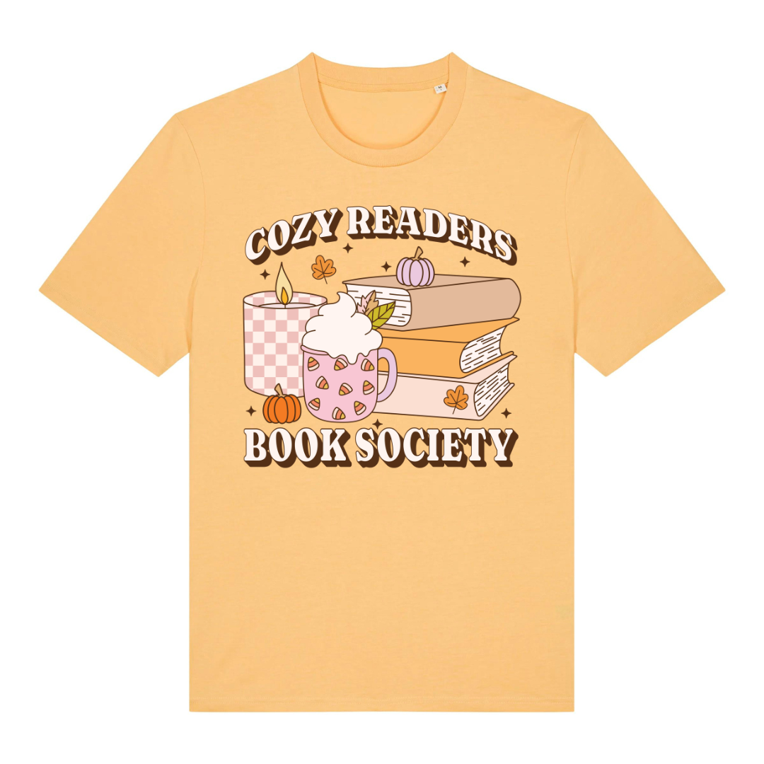 T-Shirt Cozy Reader Book Society