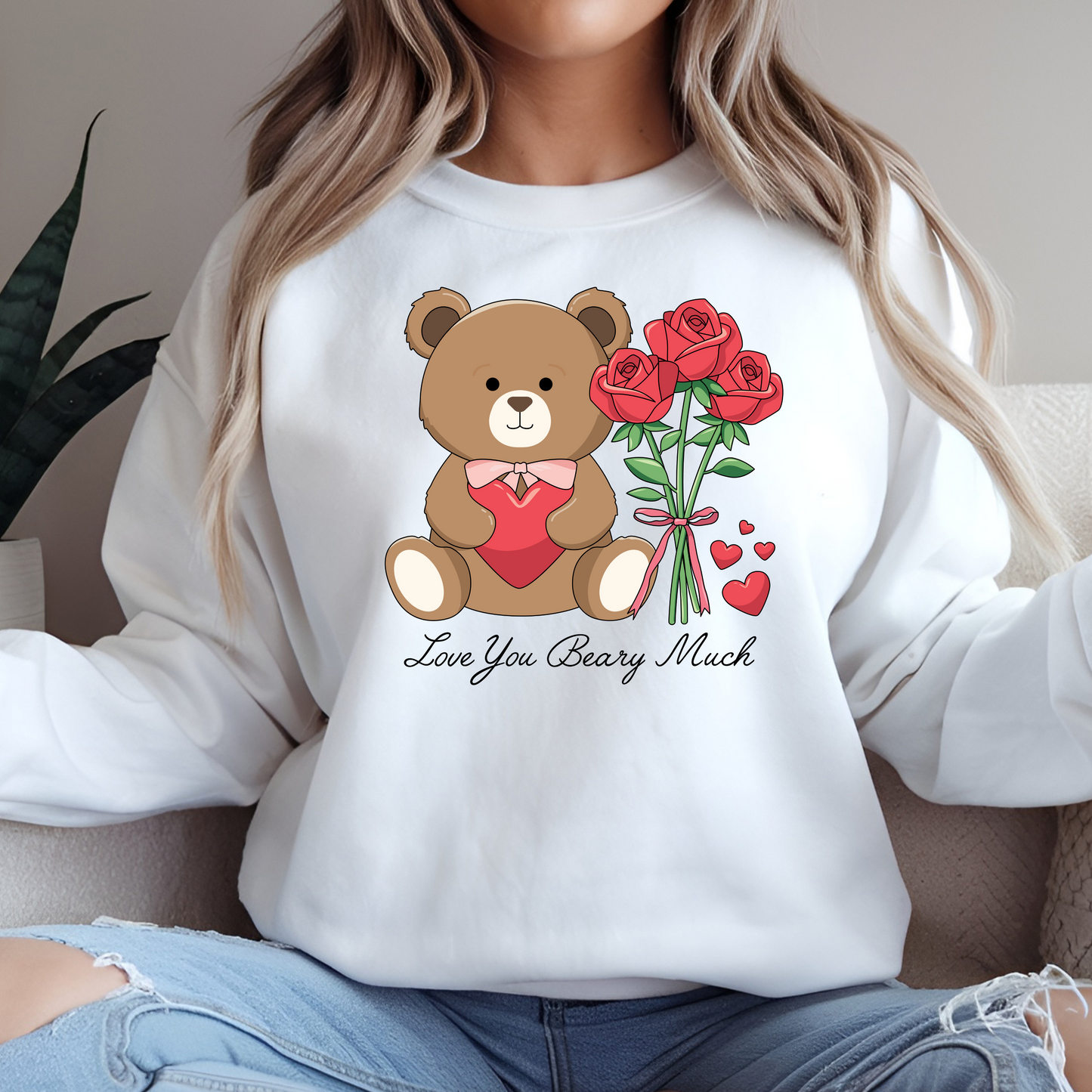 Felpa Girocollo - Love You Beary Much