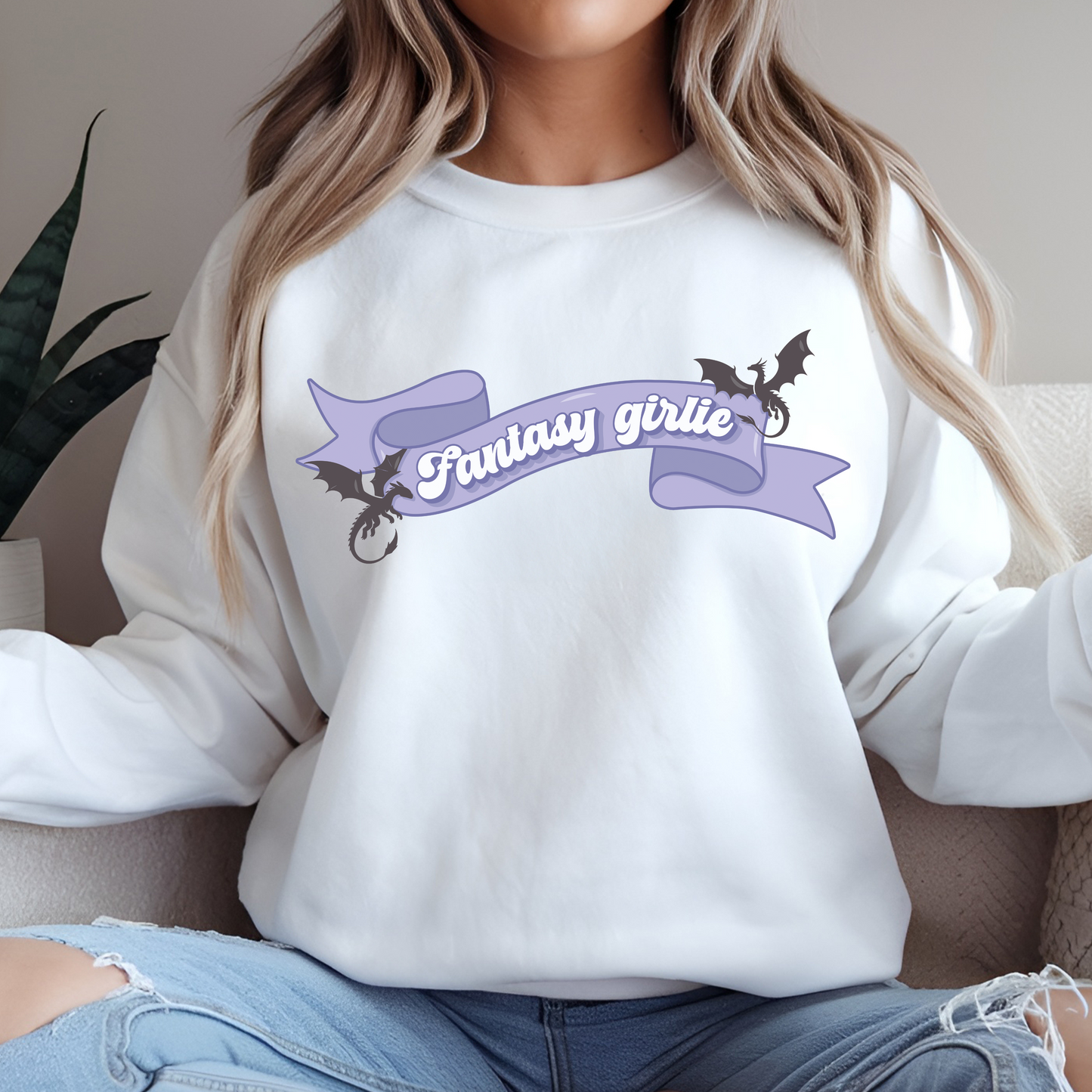 Felpa Girocollo - Fantasy Girlie