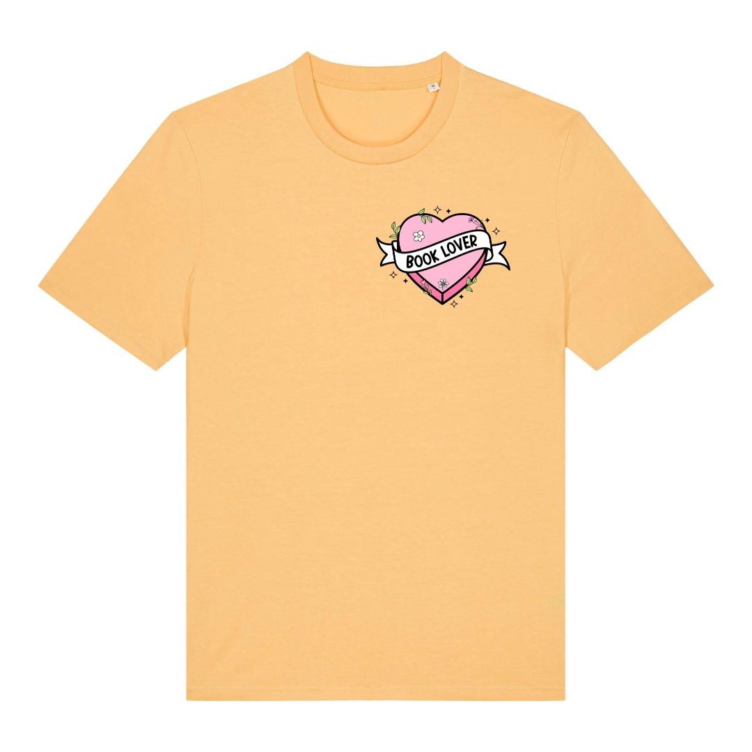 T-Shirt Book Lover Heart