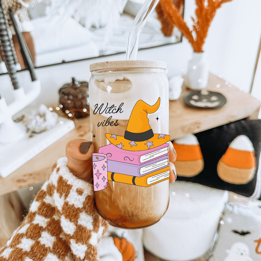 Glass Cup 500 ml - Witchy Vibes