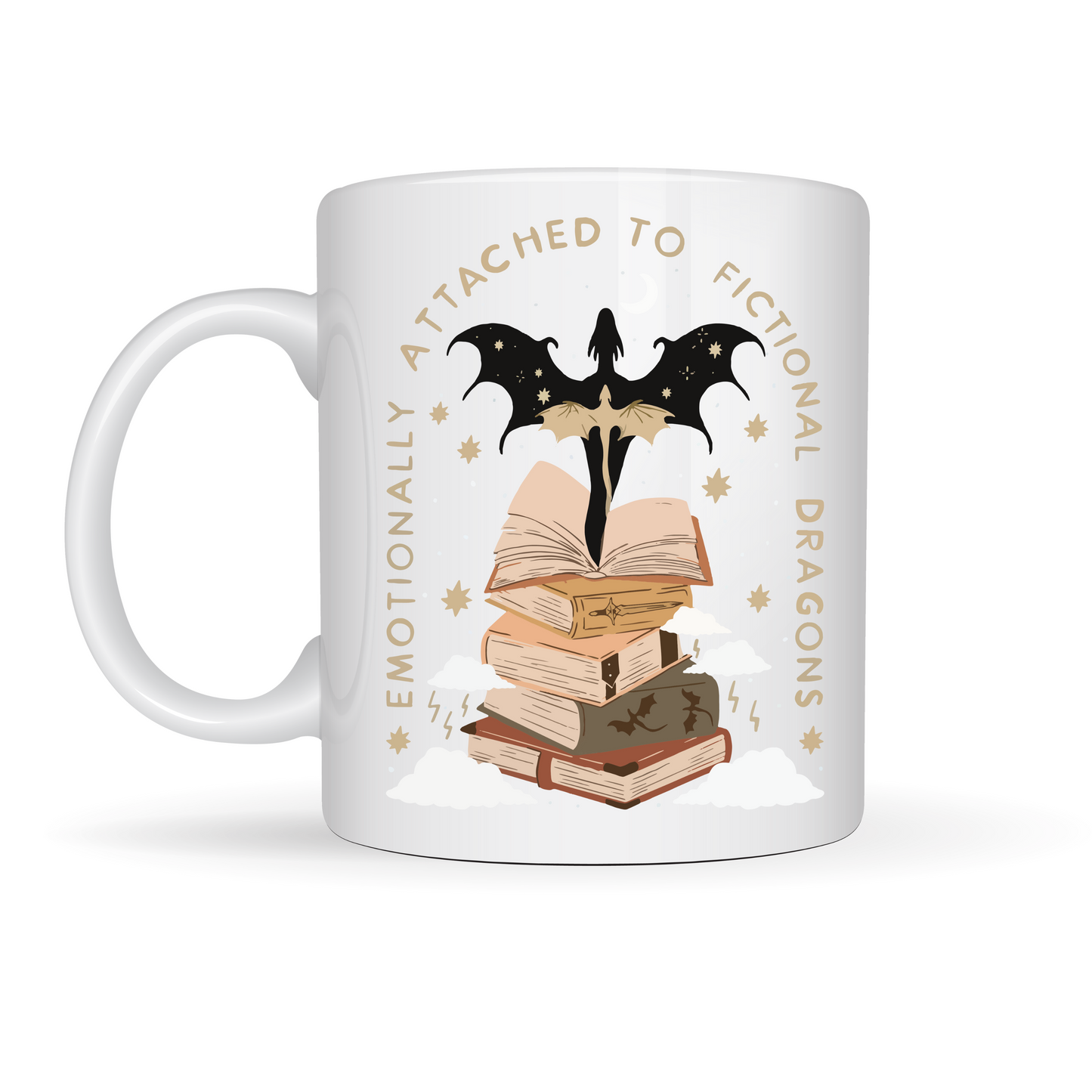 Ceramic mug 300 ml - Dragons