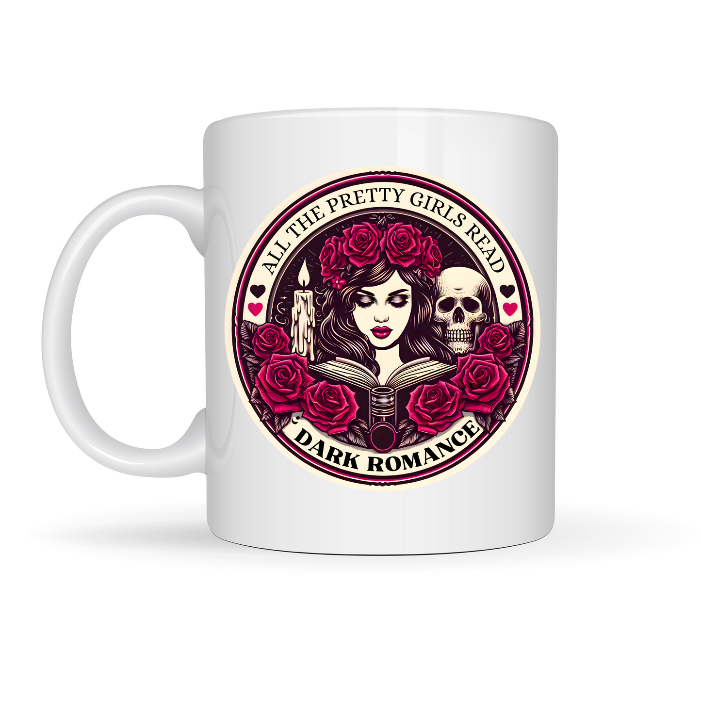 Tazza in ceramica 300 ml - Girls Read Dark Romance