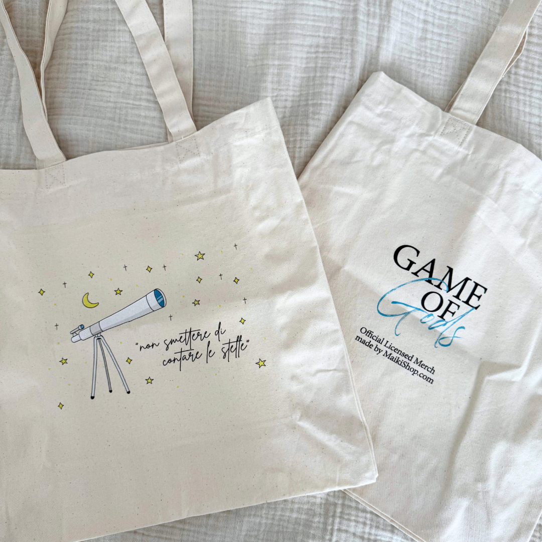 Tote Bag GOG - Non smettere di contare le stelle - Official Licensed Merch