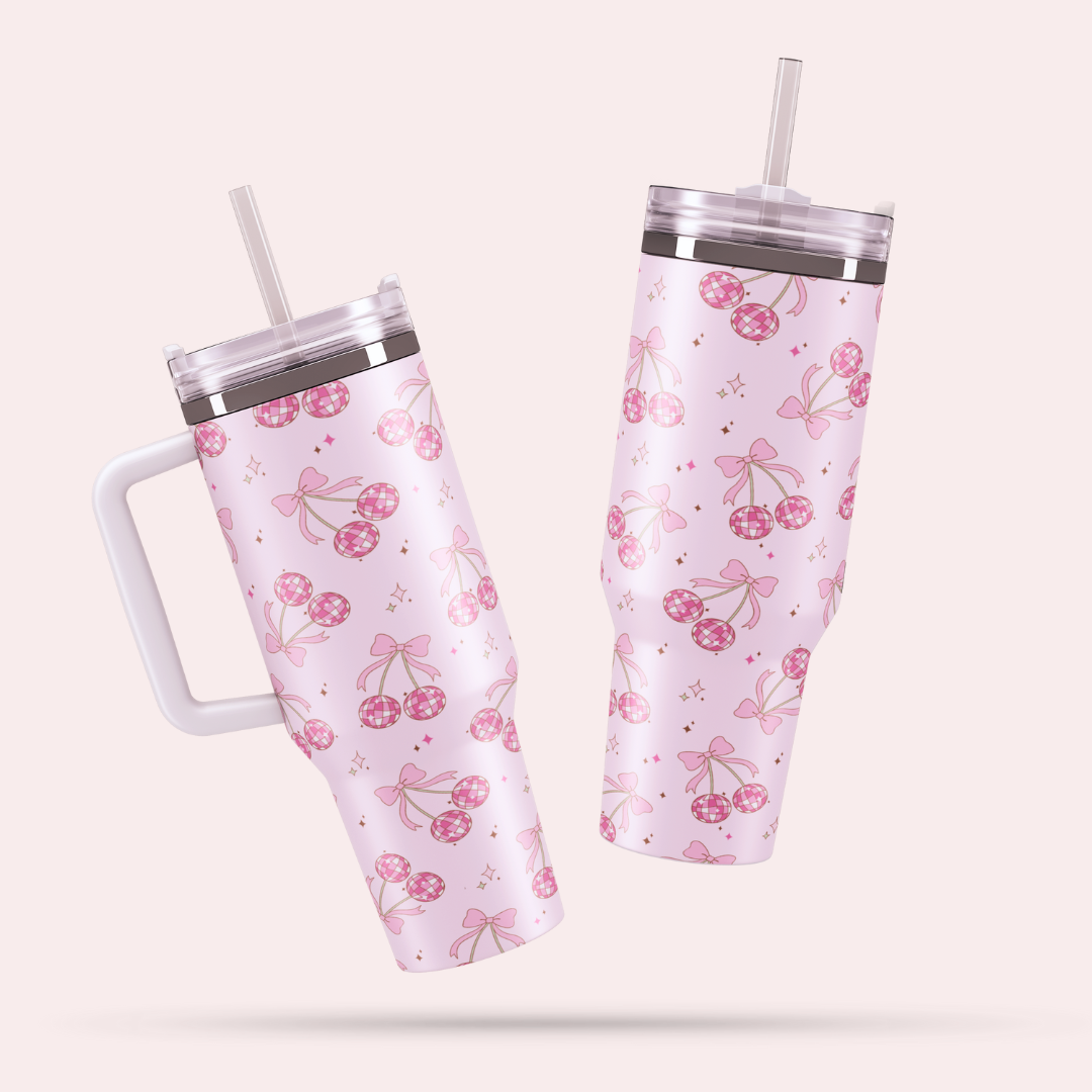 Travel Mug 1200 ml - Disco Cherry
