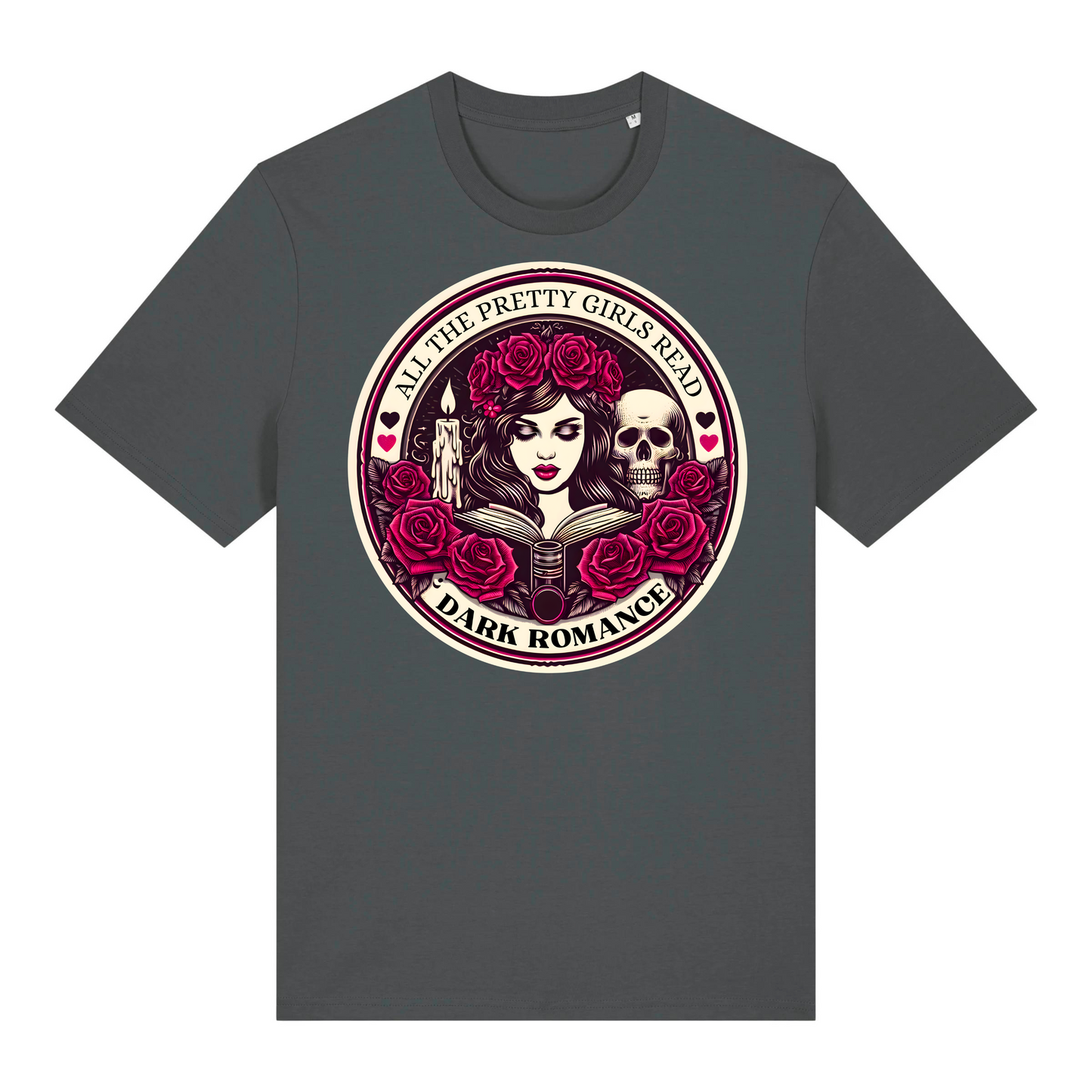 Girls Read Dark Romance T-Shirt