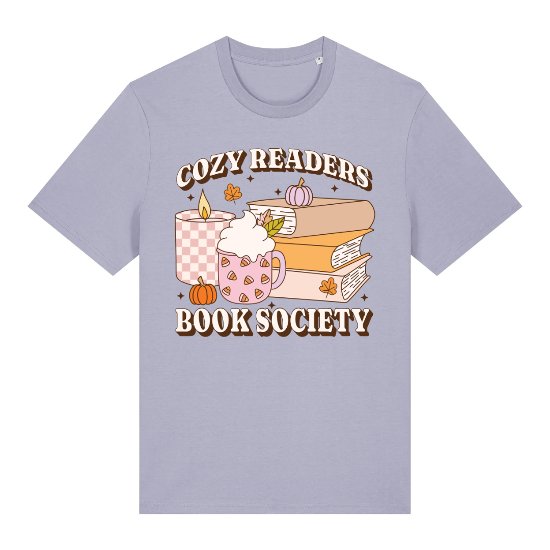 T-Shirt Cozy Reader Book Society