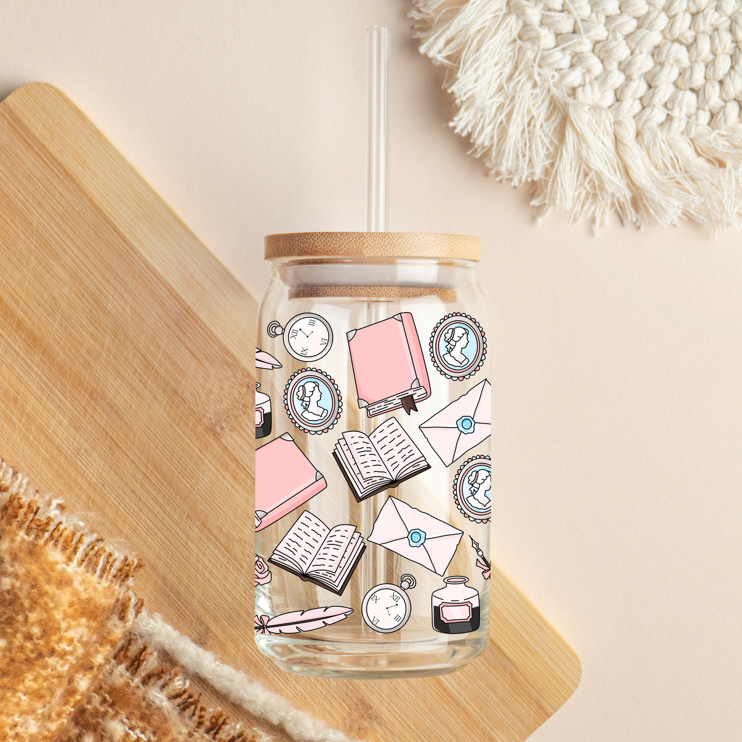 Glass Cup 500 ml - That's the Story