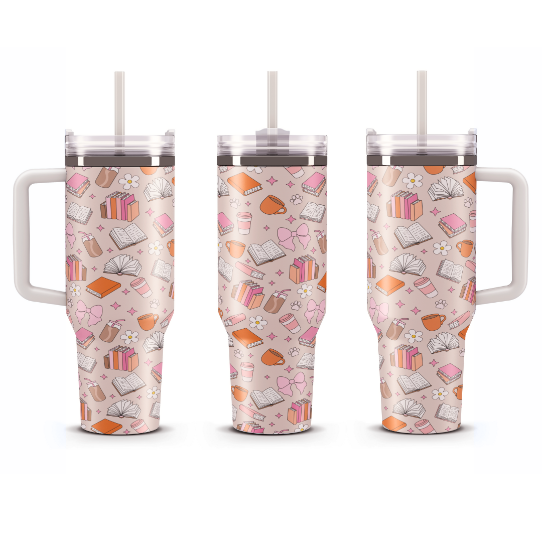 Travel Mug 1200 ml - Bookish Addicted