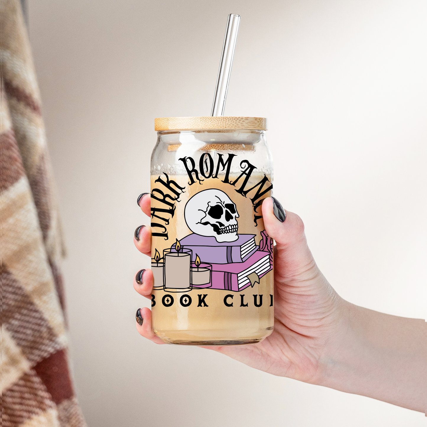 Glass Cup 500 ml - Dark Romance Book Club