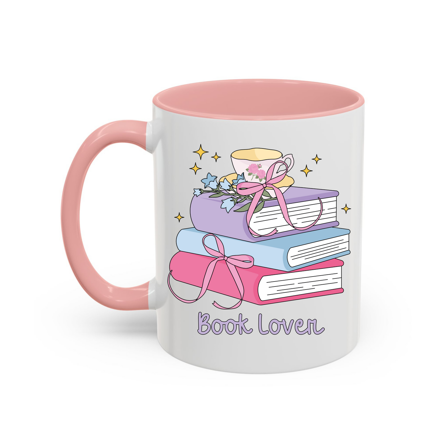 Ceramic mug 300 ml - Book & Tea