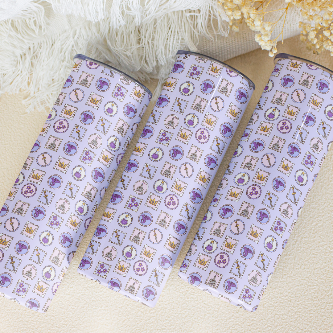 Tumbler 600 ml - Fantasy Stamps