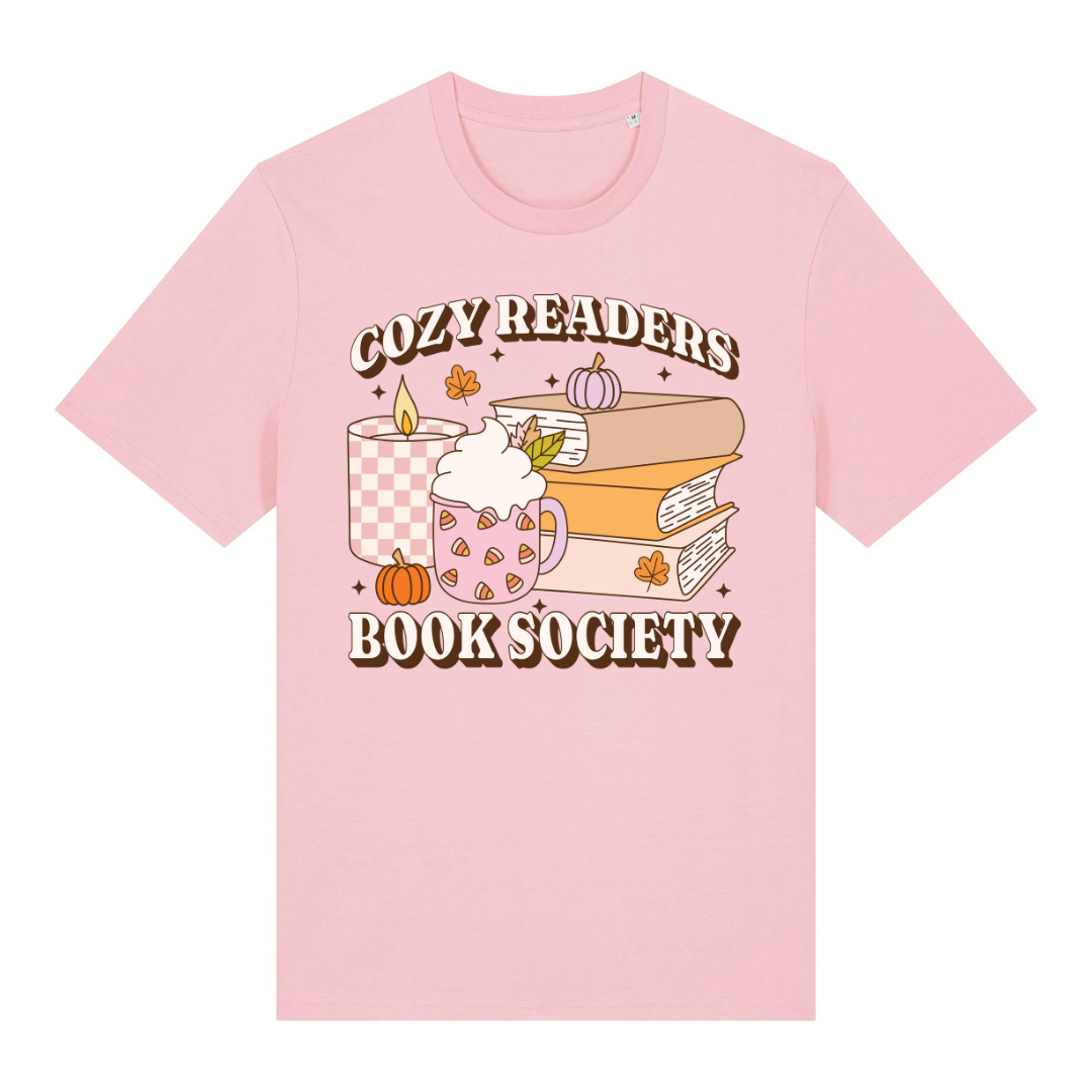 T-Shirt Cozy Reader Book Society