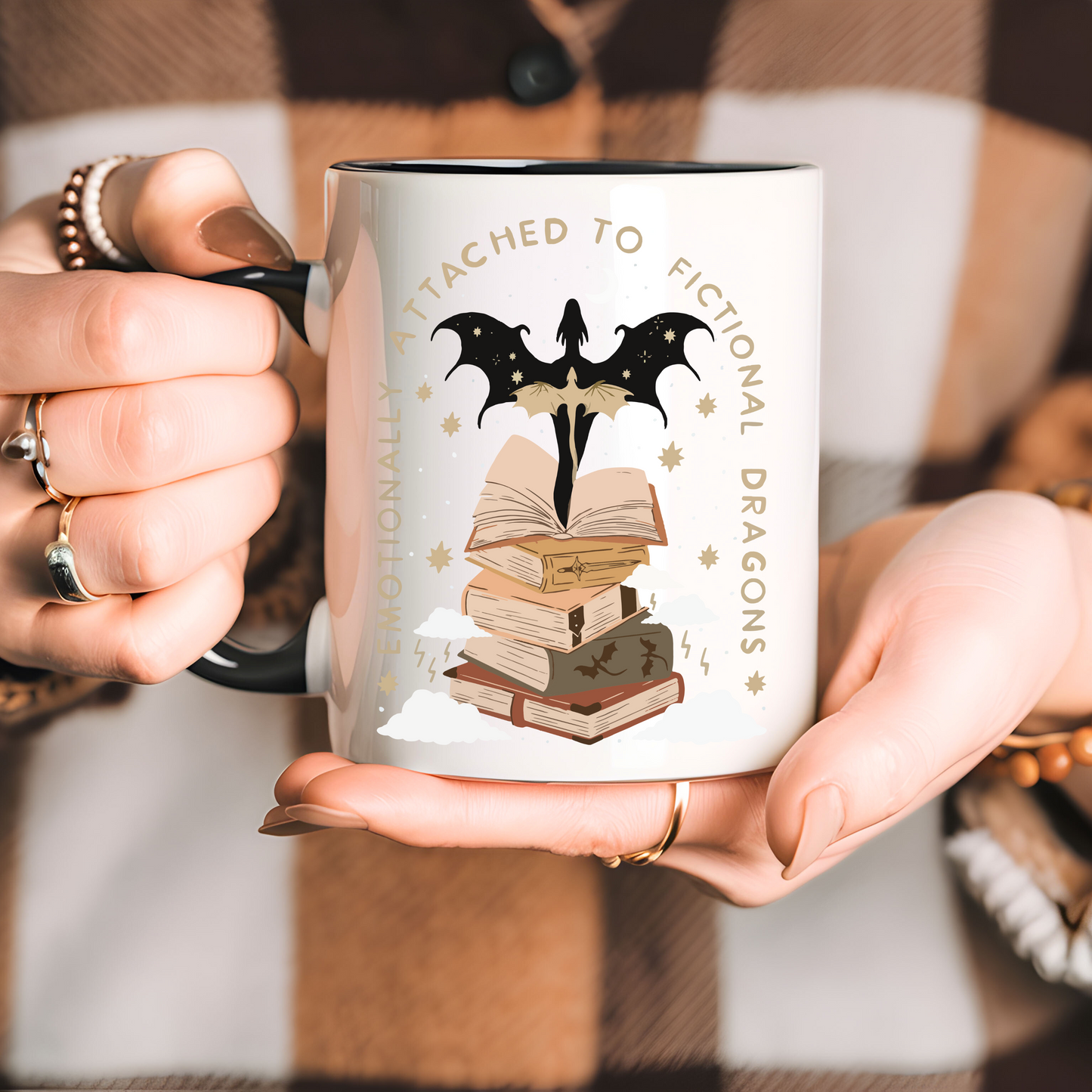 Ceramic mug 300 ml - Dragons