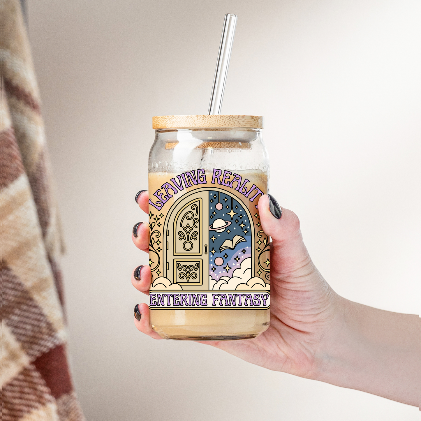 Glass Cup 500 ml - Fantasy Door