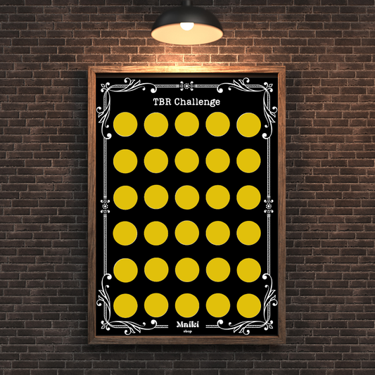 TBR Challenge Scratchboard