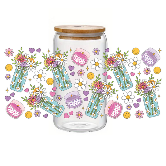 Glass Cup 500 ml - 80's