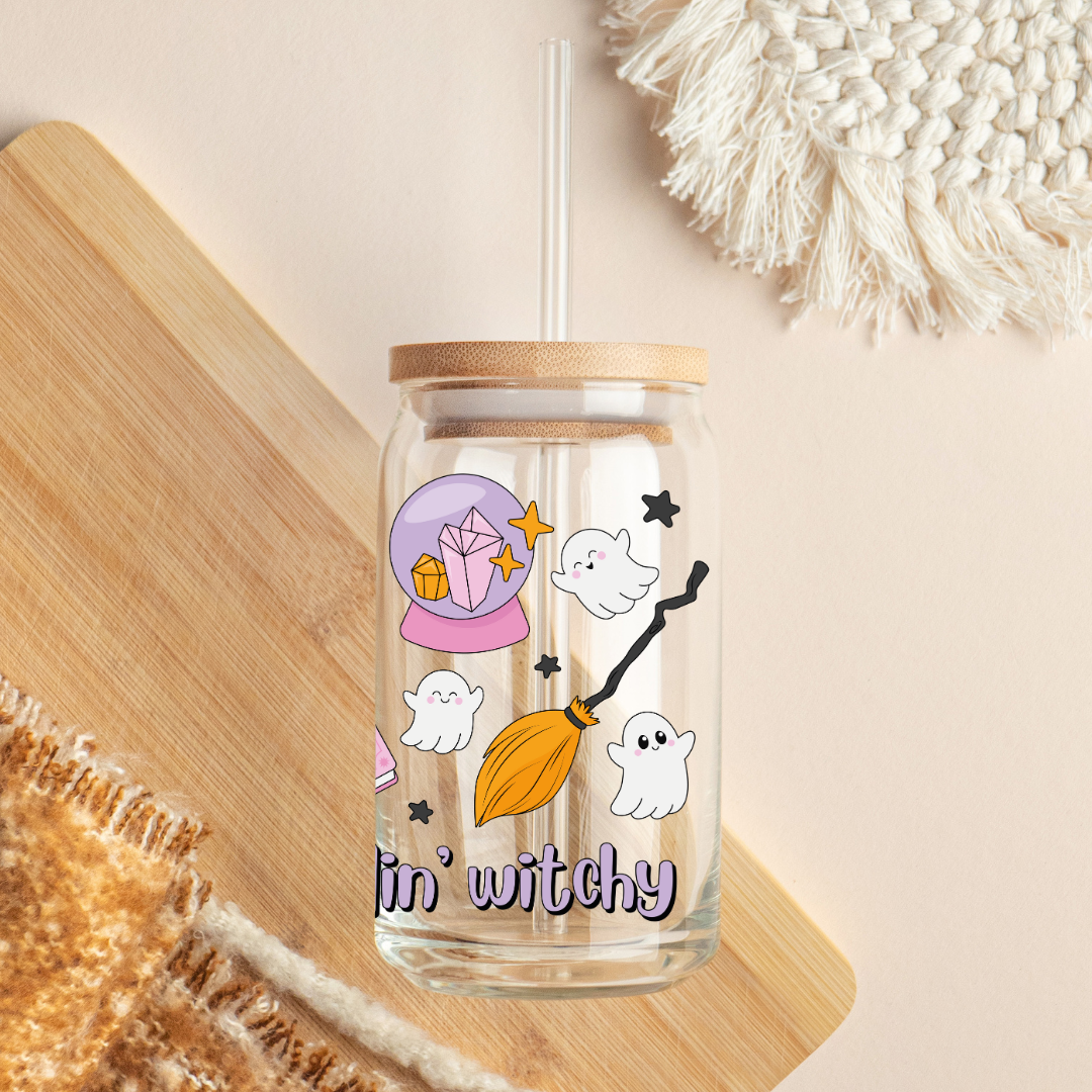 Glass Cup 500 ml - Feelin Witchy