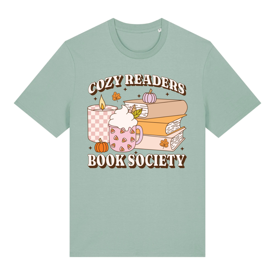 T-Shirt Cozy Reader Book Society