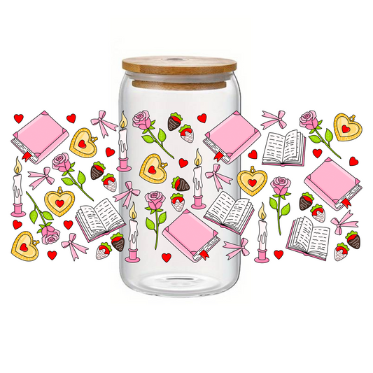Glass Cup 500 ml - Be Romantic