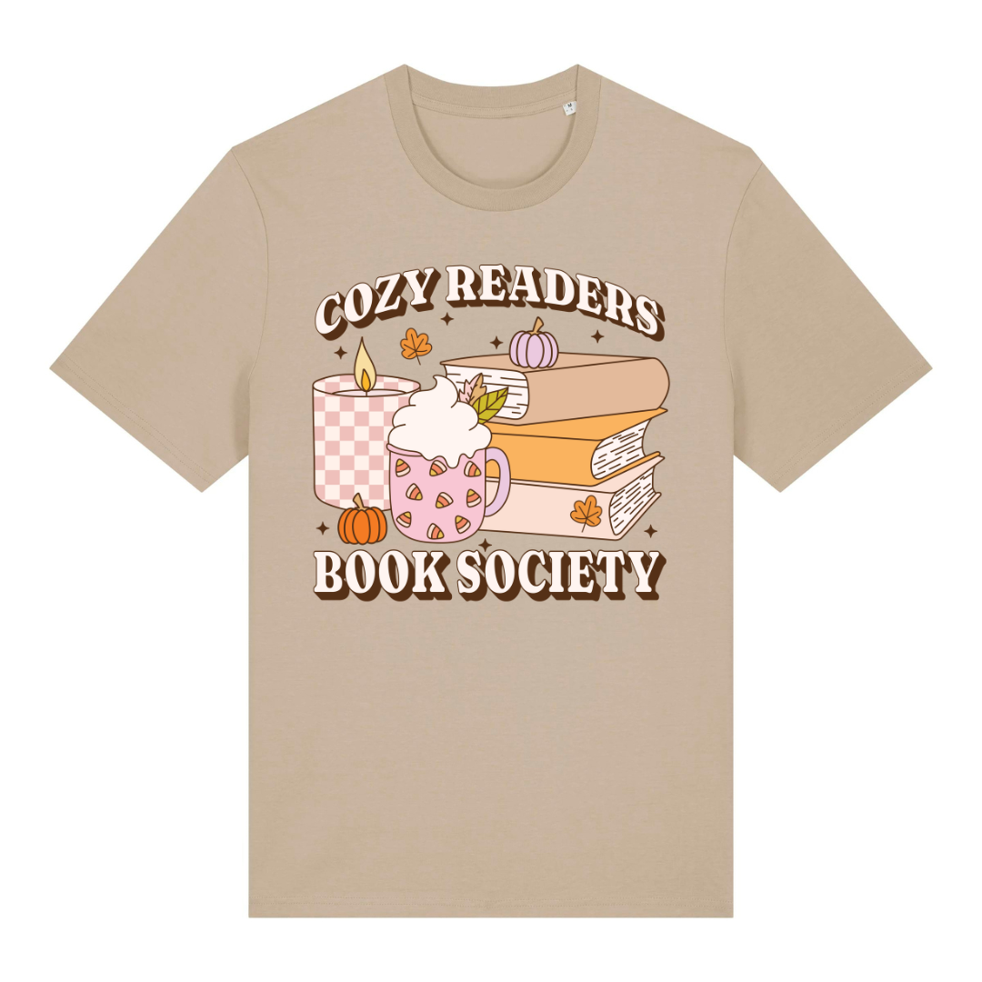 T-Shirt Cozy Reader Book Society