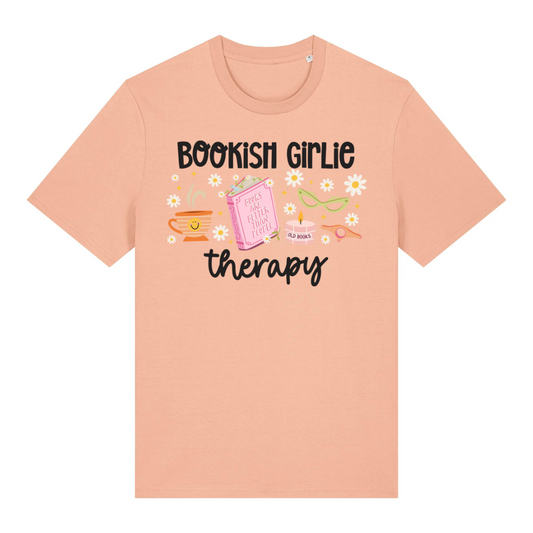 Bookish Girlie Therapy T-Shirt