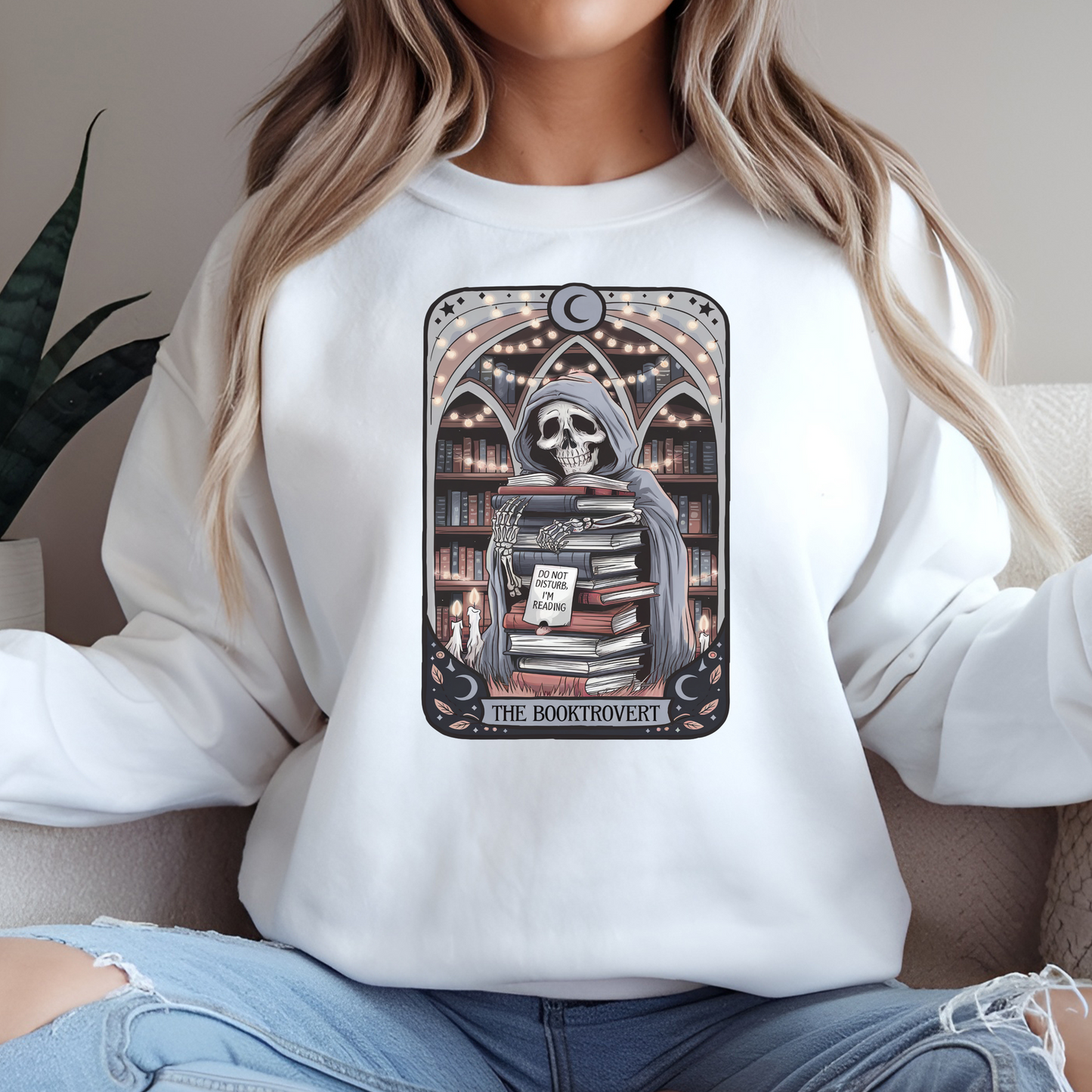 Felpa Girocollo - Tarot Booktrovert