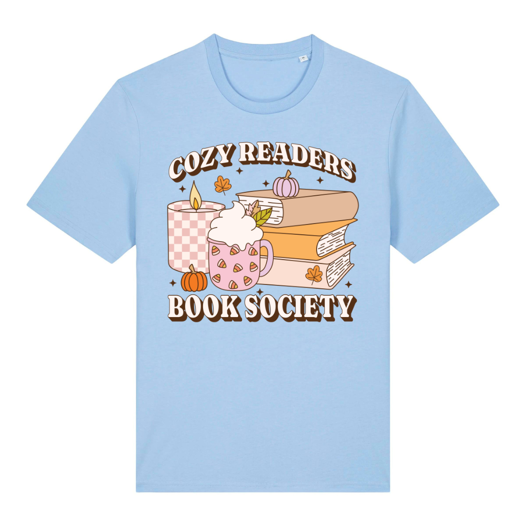T-Shirt Cozy Reader Book Society