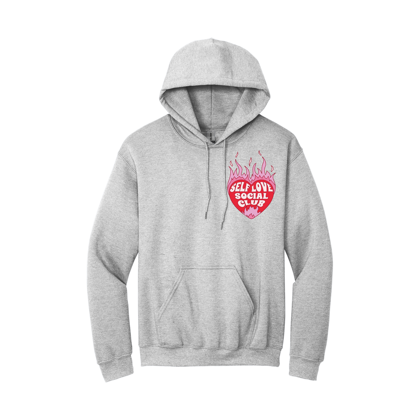 Felpa con Cappuccio - Self Love Social Club