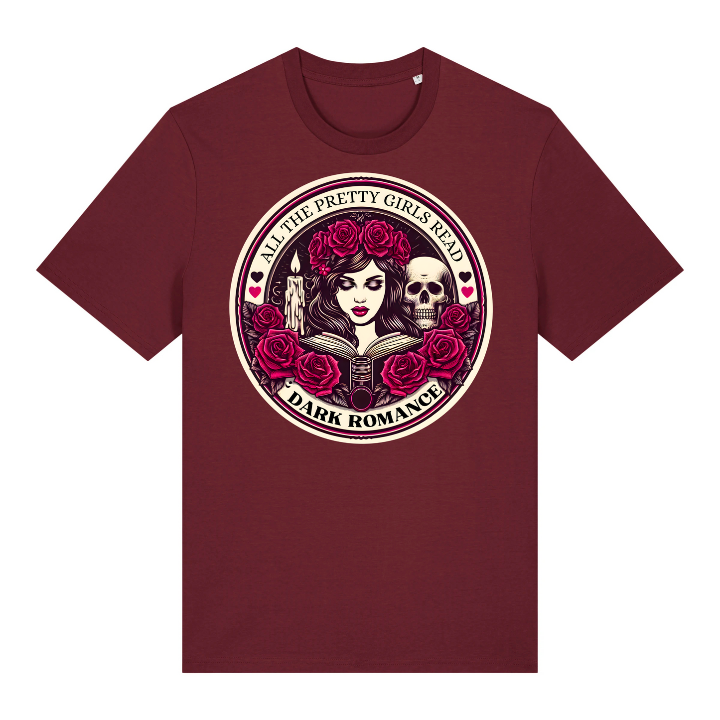 Girls Read Dark Romance T-Shirt