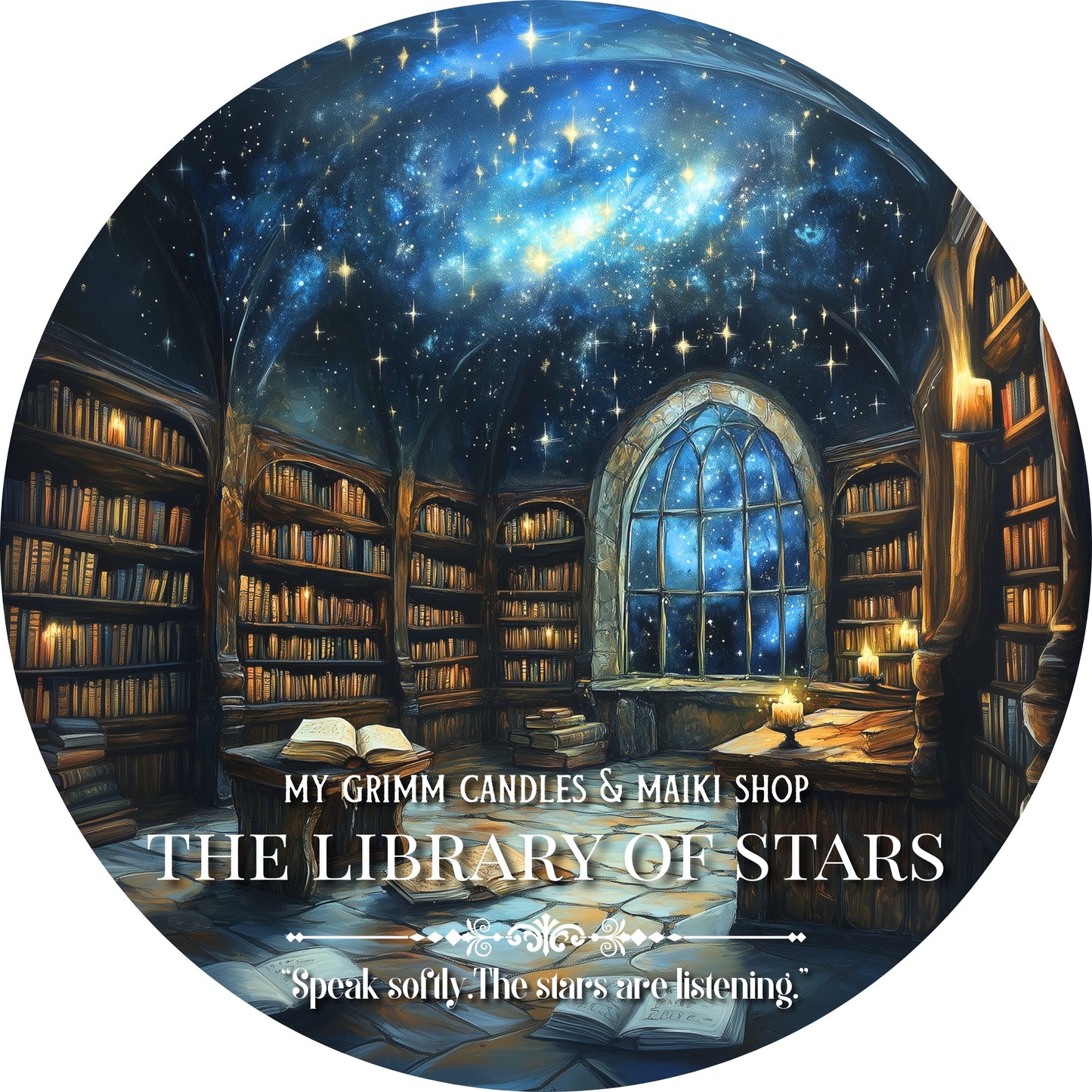 THE STAR TAROT CANDLE