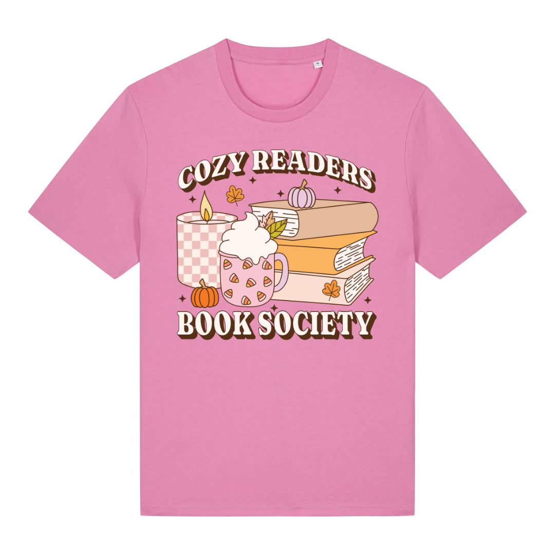 T-Shirt Cozy Reader Book Society