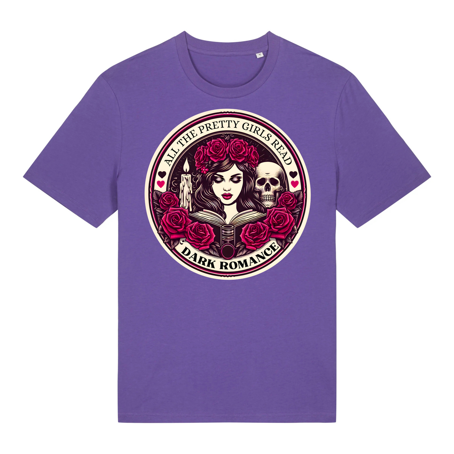 Girls Read Dark Romance T-Shirt