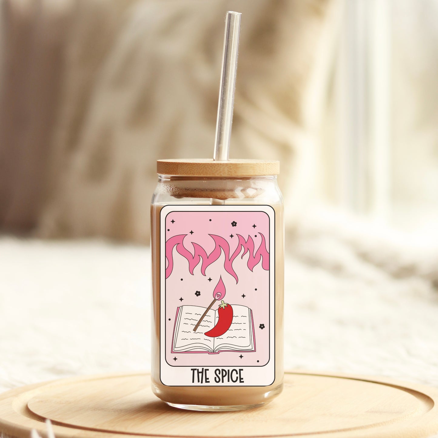 Glass Cup 500 ml - The Spice