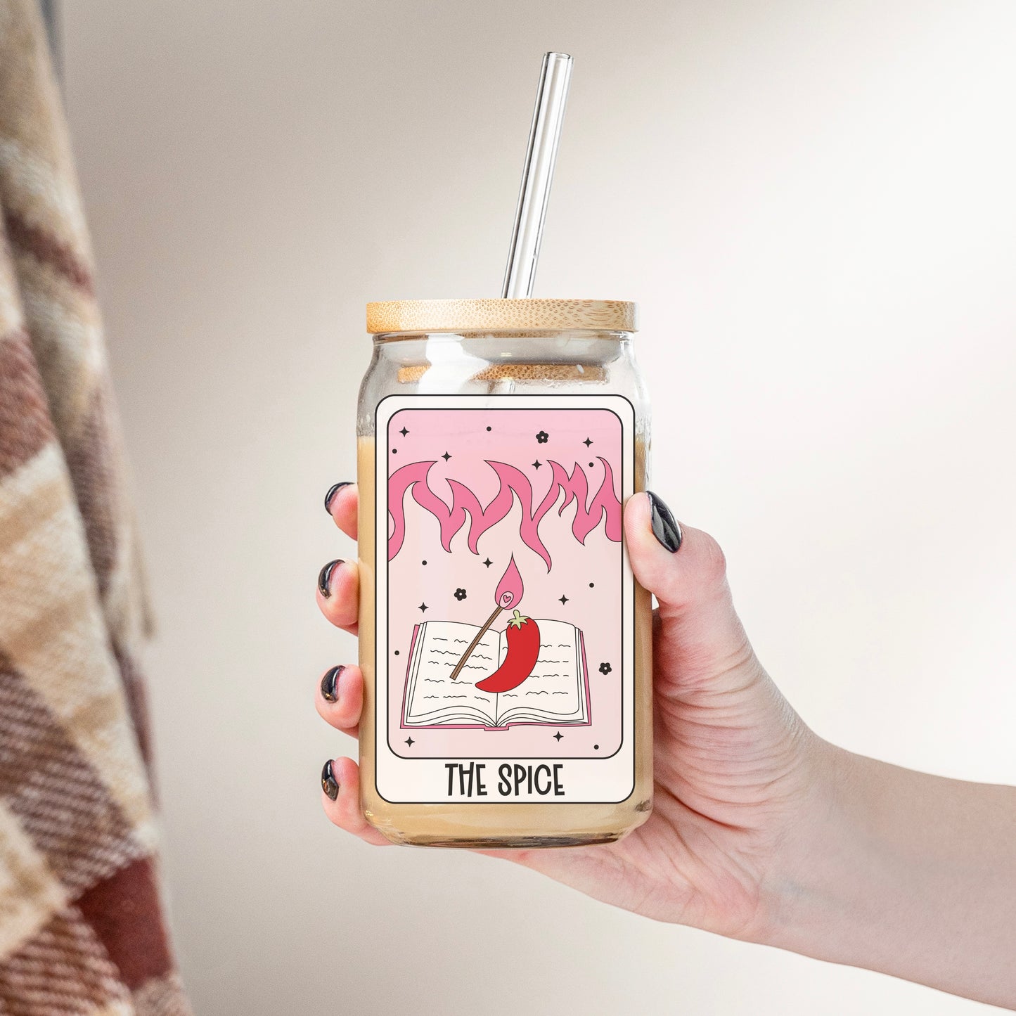 Glass Cup 500 ml - The Spice