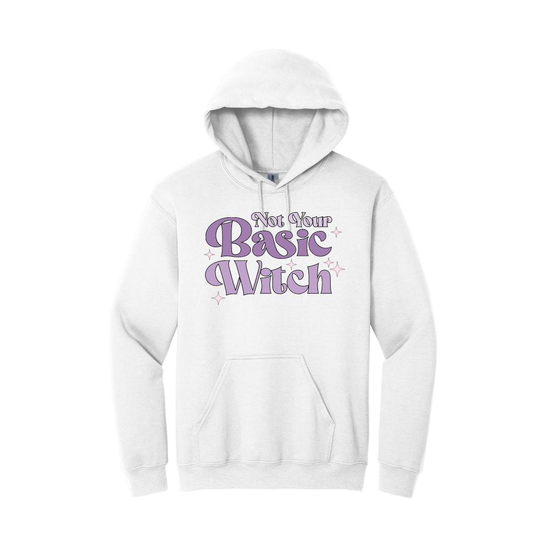 Felpa con Cappuccio - Not Your Basic Witch