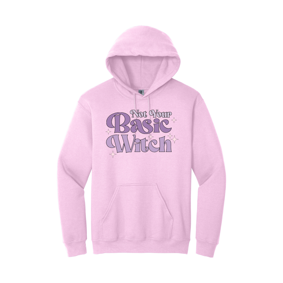 Felpa con Cappuccio - Not Your Basic Witch