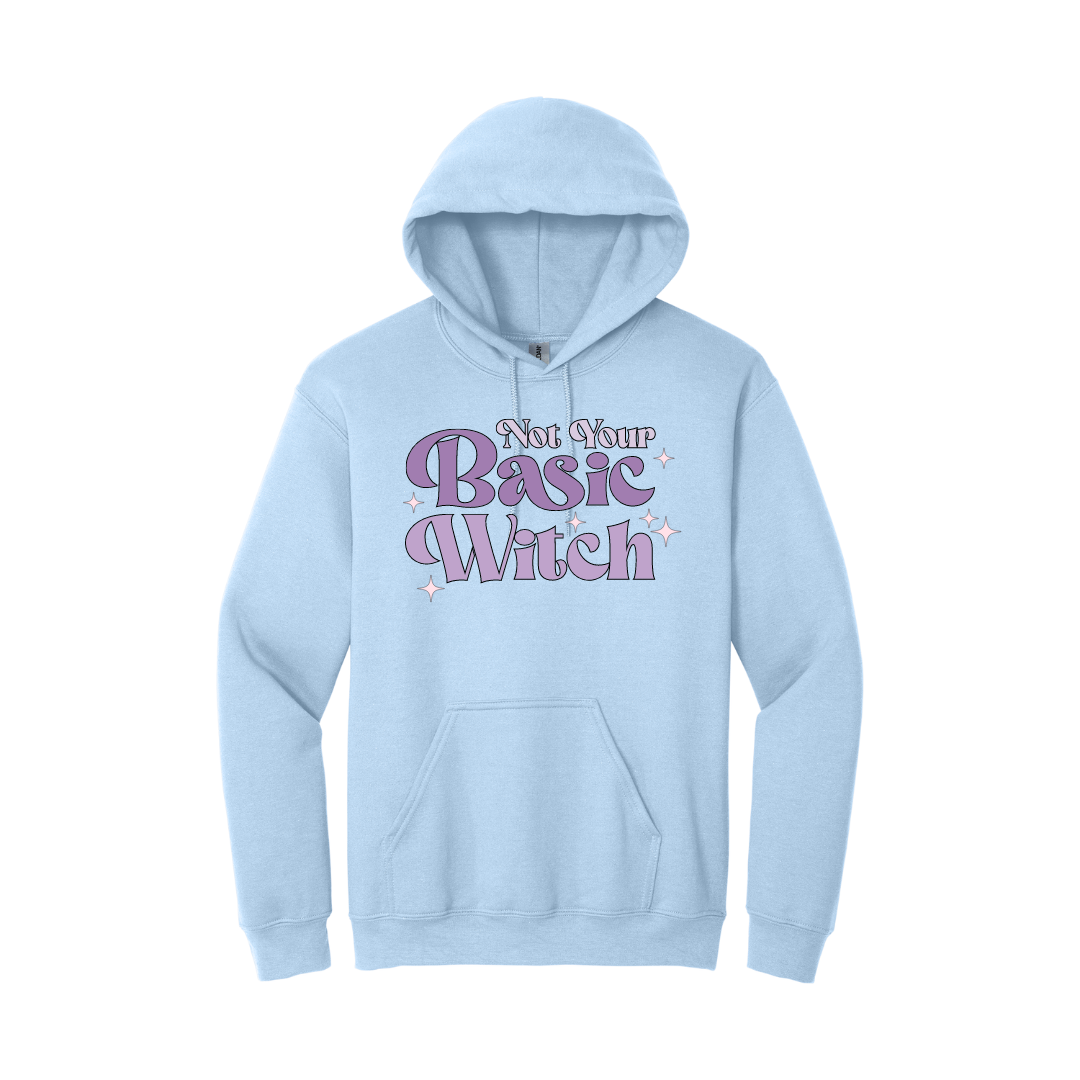 Felpa con Cappuccio - Not Your Basic Witch