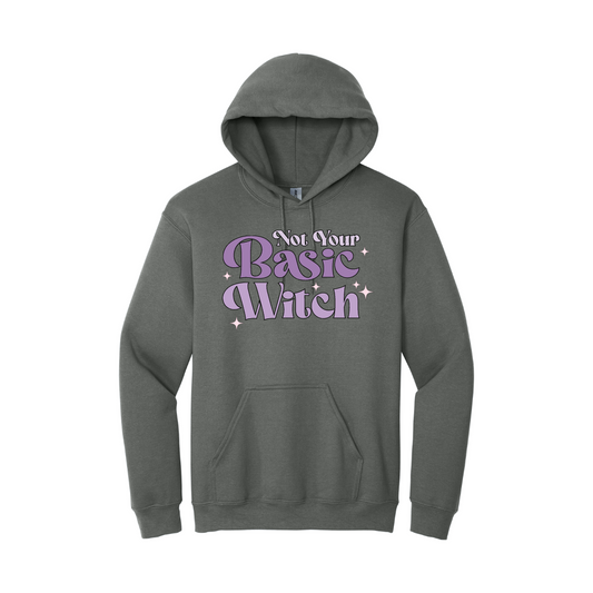 Felpa con Cappuccio - Not Your Basic Witch