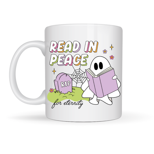 Tazza in ceramica 300 ml - Read in Peace For Eternity